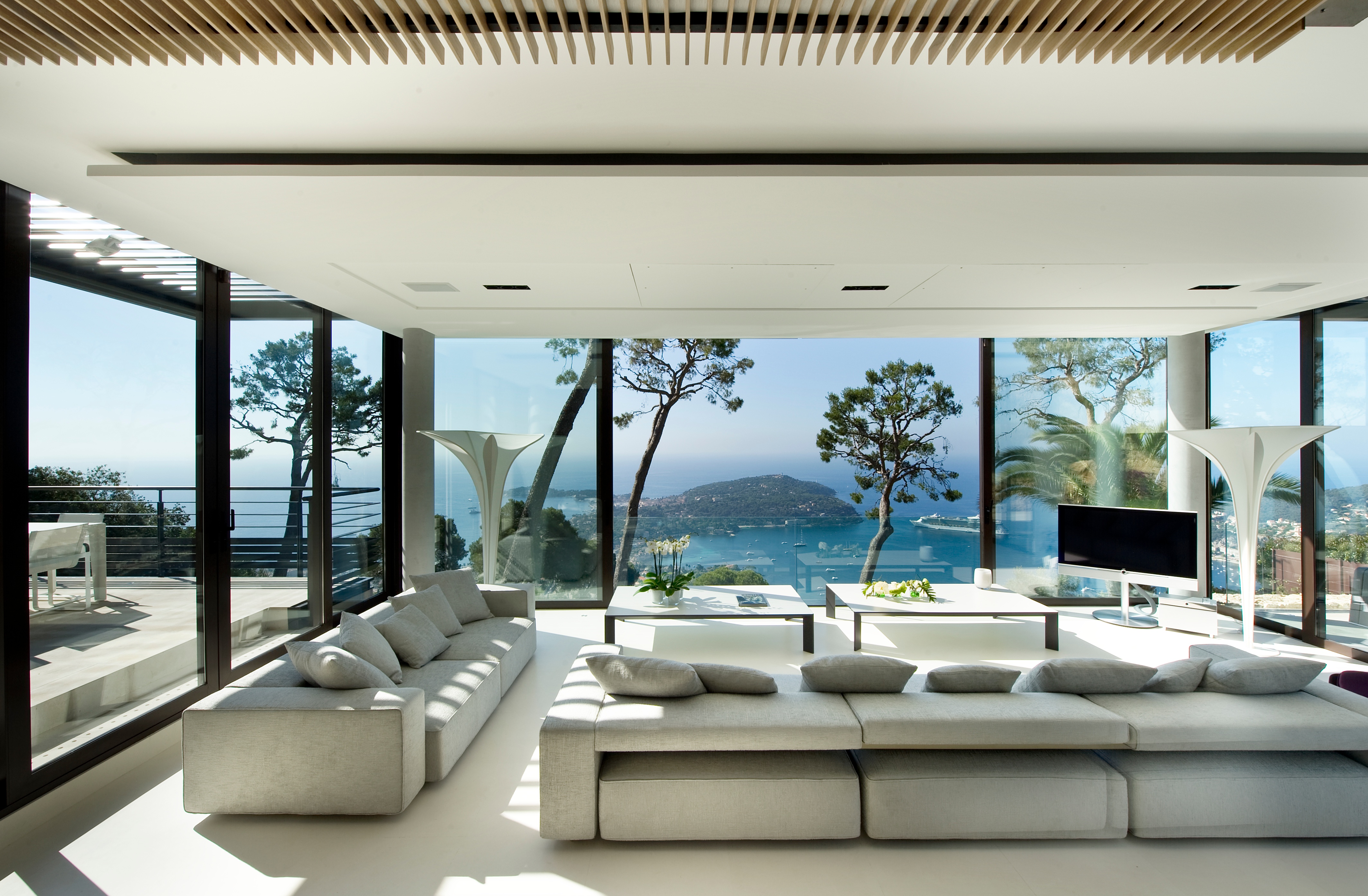 Luxury contemporary villa in the french riviera idesignarch interior design, architecture & interior decorating emagazine.